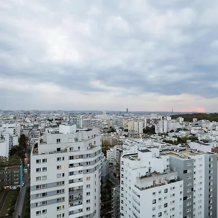 Apartman Luxury With View Car Park Párizs